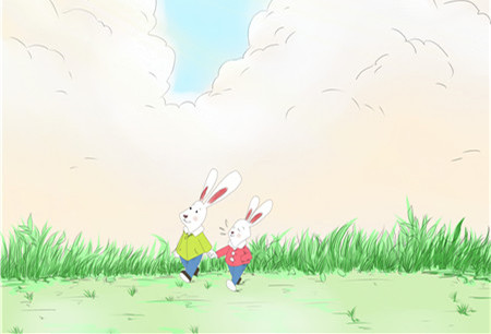 兔子圆圆寻宝的故事