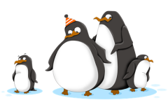 企鹅寄冰故事